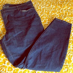 Old Navy mid-rise super skinny ankle jeans